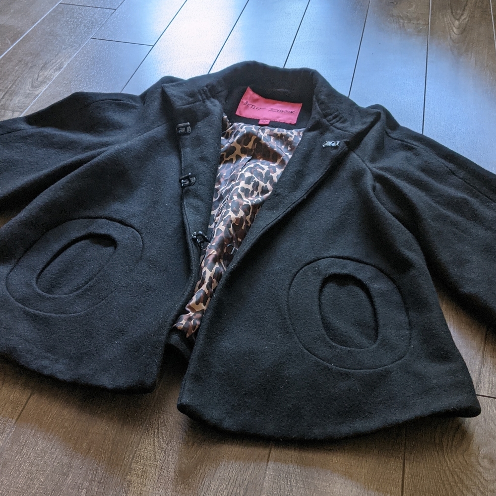 Betsey Johnson jacket 1960 MOD style - Picture 8 of 9